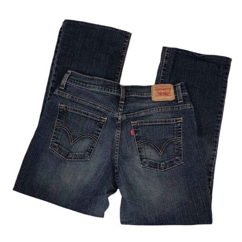 Levi's 550 Jeans Relaxed Boot Stretch 12 Short